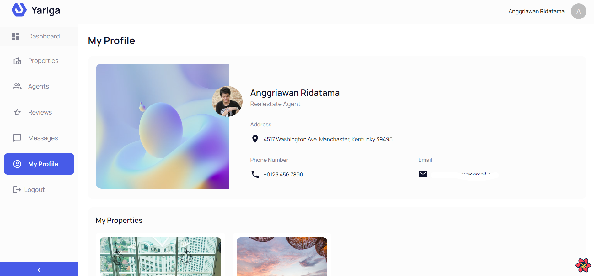 Refine Dashboard MERN